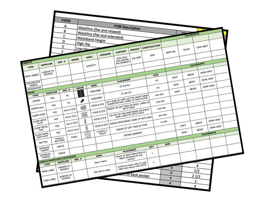 Workery Professional: tech pack specs