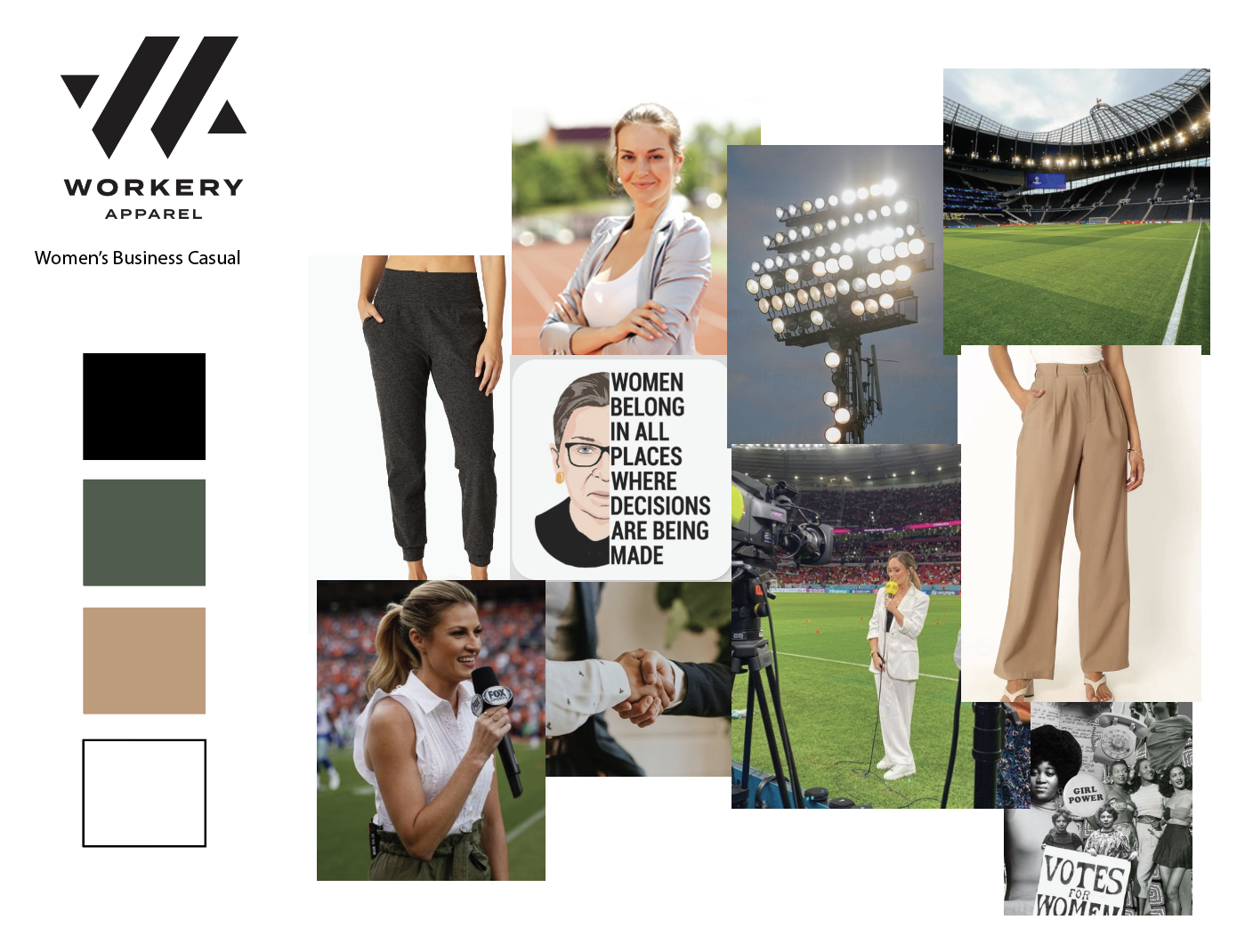 Workery Apparel: mood board